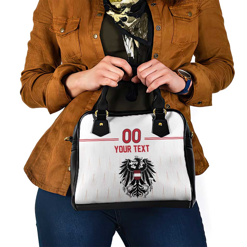 Custom Austria Football Shoulder Handbag Das Team Go Champions