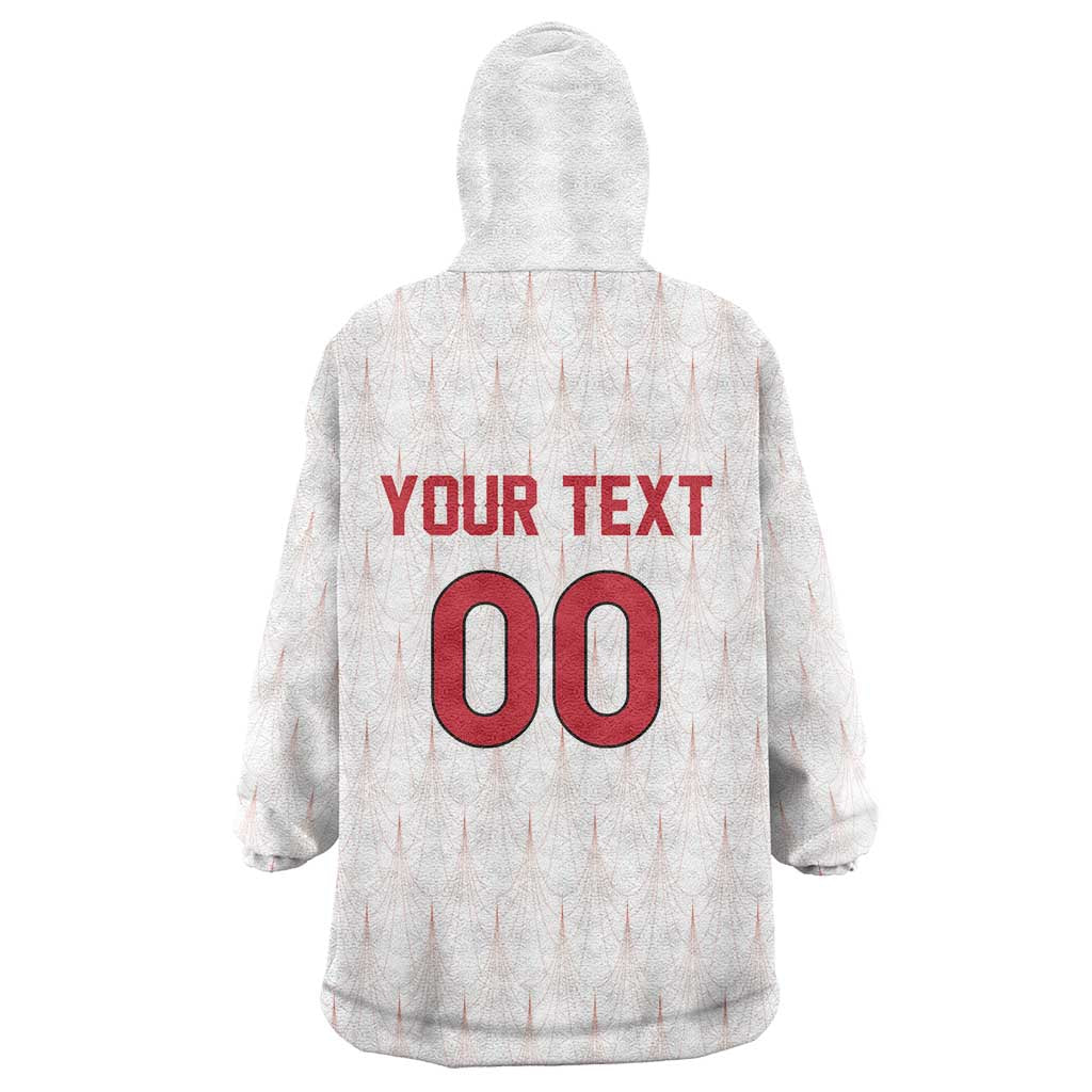 Custom Austria Football Wearable Blanket Hoodie Das Team Go Champions
