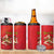 Personalized Bandiera della Sicilia 4 in 1 Can Cooler Tumbler Sporty Style