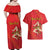 Personalized Bandiera della Sicilia Couples Matching Off Shoulder Maxi Dress and Hawaiian Shirt Sporty Style