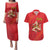 Personalized Bandiera della Sicilia Couples Matching Puletasi and Hawaiian Shirt Sporty Style