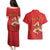 Personalized Bandiera della Sicilia Couples Matching Puletasi and Hawaiian Shirt Sporty Style