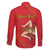 Personalized Bandiera della Sicilia Family Matching Long Sleeve Bodycon Dress and Hawaiian Shirt Sporty Style