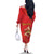 Personalized Bandiera della Sicilia Family Matching Off The Shoulder Long Sleeve Dress and Hawaiian Shirt Sporty Style