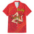 Personalized Bandiera della Sicilia Family Matching Short Sleeve Bodycon Dress and Hawaiian Shirt Sporty Style