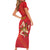 Personalized Bandiera della Sicilia Family Matching Short Sleeve Bodycon Dress and Hawaiian Shirt Sporty Style