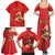 Personalized Bandiera della Sicilia Family Matching Summer Maxi Dress and Hawaiian Shirt Sporty Style