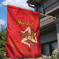 Personalized Bandiera della Sicilia Garden Flag Sporty Style