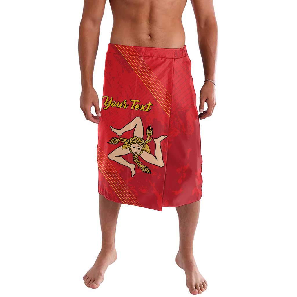 Personalized Bandiera della Sicilia Lavalava Sporty Style