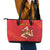 Personalized Bandiera della Sicilia Leather Tote Bag Sporty Style