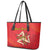Personalized Bandiera della Sicilia Leather Tote Bag Sporty Style