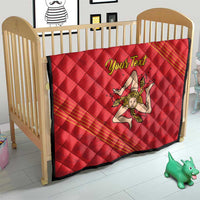 Personalized Bandiera della Sicilia Quilt Sporty Style