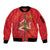 Personalized Bandiera della Sicilia Sleeve Zip Bomber Jacket Sporty Style