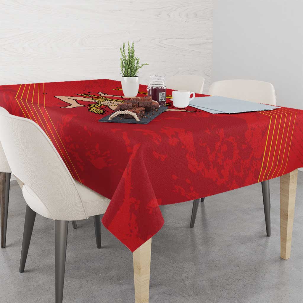 Personalized Bandiera della Sicilia Tablecloth Sporty Style