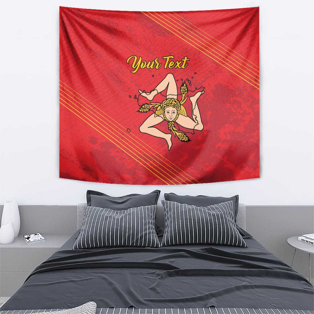Personalized Bandiera della Sicilia Tapestry Sporty Style