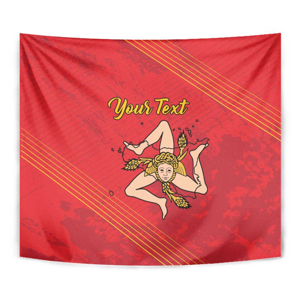 Personalized Bandiera della Sicilia Tapestry Sporty Style