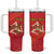 Personalized Bandiera della Sicilia Tumbler With Handle Sporty Style