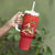 Personalized Bandiera della Sicilia Tumbler With Handle Sporty Style