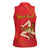 Personalized Bandiera della Sicilia Women Sleeveless Polo Shirt Sporty Style