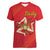 Personalized Bandiera della Sicilia Women V-Neck T-Shirt Sporty Style