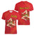 Personalized Bandiera della Sicilia Women V-Neck T-Shirt Sporty Style