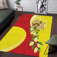 La Sicilia Area Rug Bandiera della Sicilia Motif