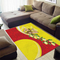La Sicilia Area Rug Bandiera della Sicilia Motif