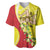 La Sicilia Baseball Jersey Bandiera della Sicilia Motif