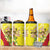 La Sicilia 4 in 1 Can Cooler Tumbler Bandiera della Sicilia Motif