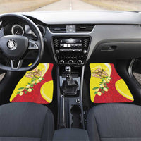 La Sicilia Car Mats Bandiera della Sicilia Motif