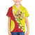 La Sicilia Family Matching Off Shoulder Short Dress and Hawaiian Shirt Bandiera della Sicilia Motif