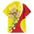 La Sicilia Family Matching Short Sleeve Bodycon Dress and Hawaiian Shirt Bandiera della Sicilia Motif