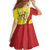 La Sicilia Family Matching Summer Maxi Dress and Hawaiian Shirt Bandiera della Sicilia Motif