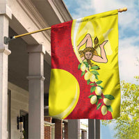 La Sicilia Garden Flag Bandiera della Sicilia Motif
