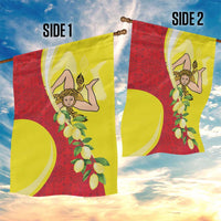 La Sicilia Garden Flag Bandiera della Sicilia Motif