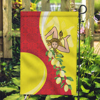La Sicilia Garden Flag Bandiera della Sicilia Motif