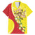 La Sicilia Hawaiian Shirt Bandiera della Sicilia Motif