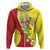 La Sicilia Hoodie Bandiera della Sicilia Motif