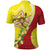 La Sicilia Polo Shirt Bandiera della Sicilia Motif