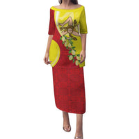 La Sicilia Puletasi Bandiera della Sicilia Motif