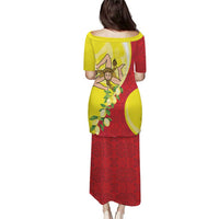 La Sicilia Puletasi Bandiera della Sicilia Motif