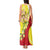 La Sicilia Tank Maxi Dress Bandiera della Sicilia Motif