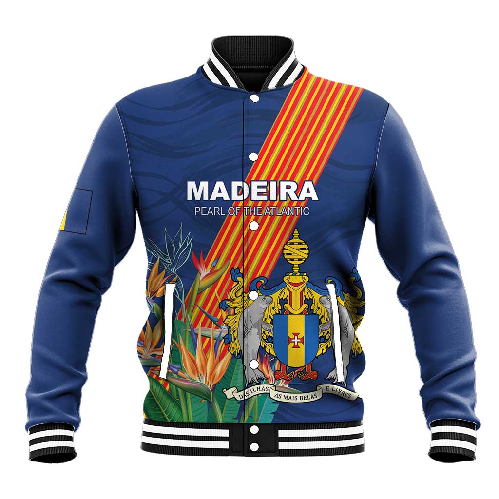 Personalized Madeira Baseball Jacket Das Ilhas as Mais Belas e Livres