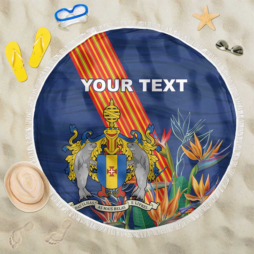 Personalized Madeira Beach Blanket Das Ilhas as Mais Belas e Livres