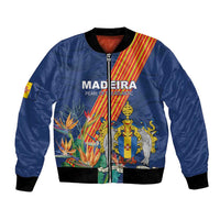 Personalized Madeira Bomber Jacket Das Ilhas as Mais Belas e Livres