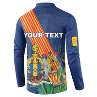 Personalized Madeira Button Sweatshirt Das Ilhas as Mais Belas e Livres