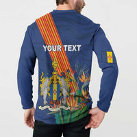 Personalized Madeira Button Sweatshirt Das Ilhas as Mais Belas e Livres