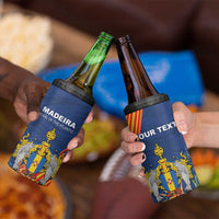 Personalized Madeira 4 in 1 Can Cooler Tumbler Das Ilhas as Mais Belas e Livres