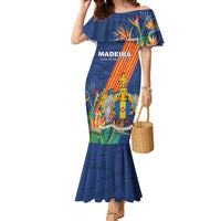 Personalized Madeira Family Matching Mermaid Dress and Hawaiian Shirt Das Ilhas as Mais Belas e Livres