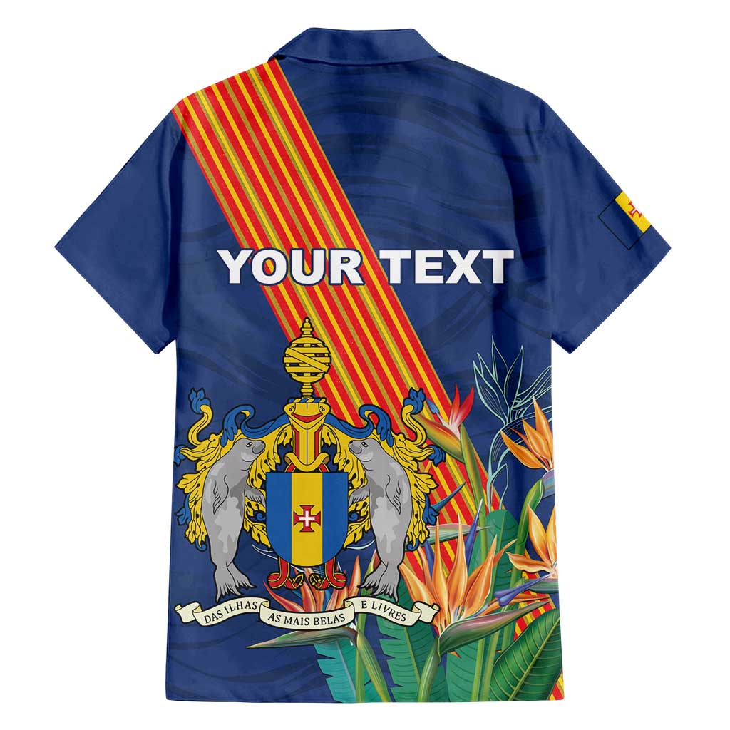 Personalized Madeira Family Matching Tank Maxi Dress and Hawaiian Shirt Das Ilhas as Mais Belas e Livres